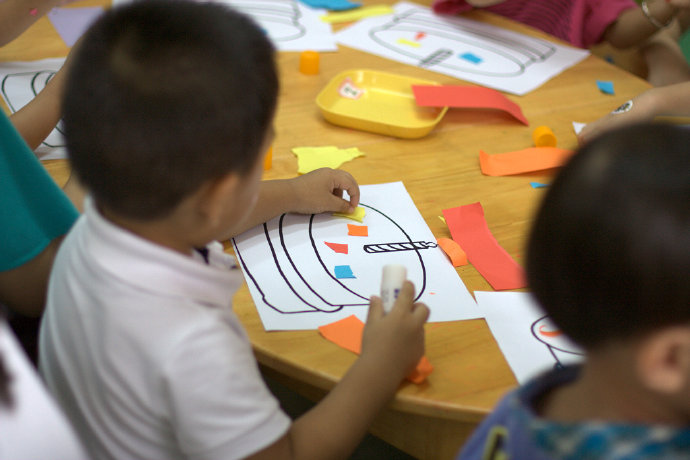 我们上幼儿园了